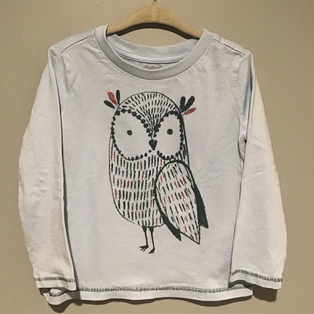 Gymboree owl tee shirt